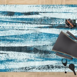 3rd and Wall | ULAV-157: Blue/Grey area rug